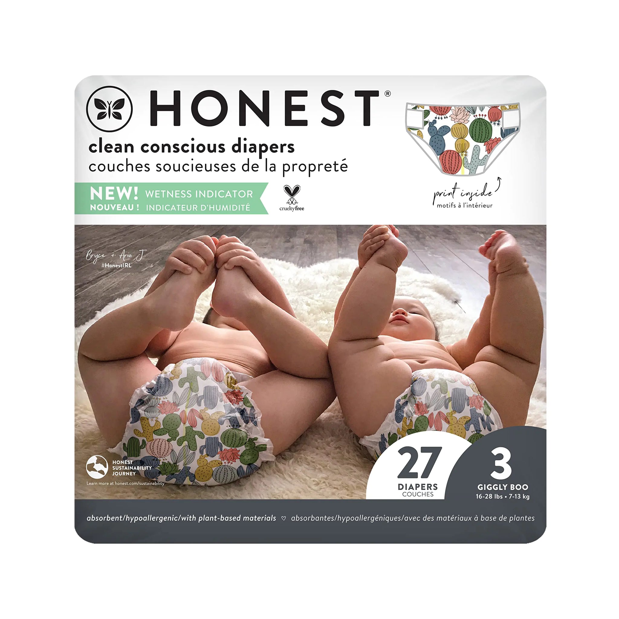 Baby Diapers, Size 3 (16-28 lbs) 27 Count