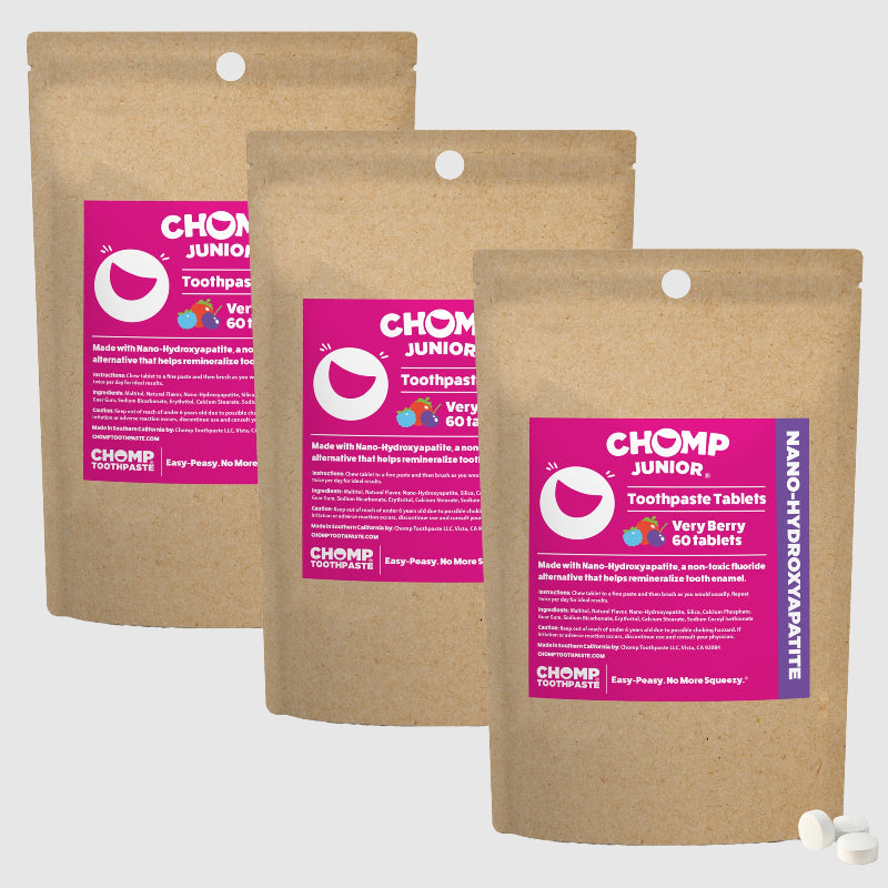 Very Berry Kids NHAP Toothpaste Tablets