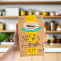 Lemon Almond Granola Bars