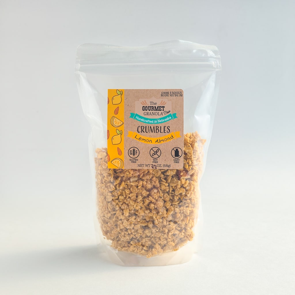 Lemon Almond Crumbles