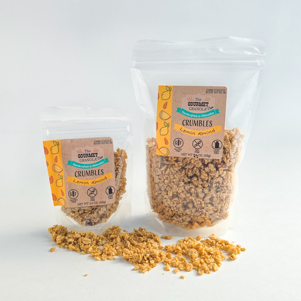 Lemon Almond Crumbles