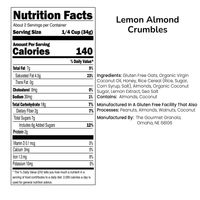Lemon Almond Crumbles