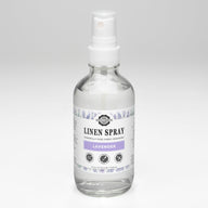 Rustic Strength Lavender Linen Spray bottle offers pure fabric freshening.
