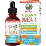 Vegan Orange Omega-3 Liquid Drops, 30 Servings