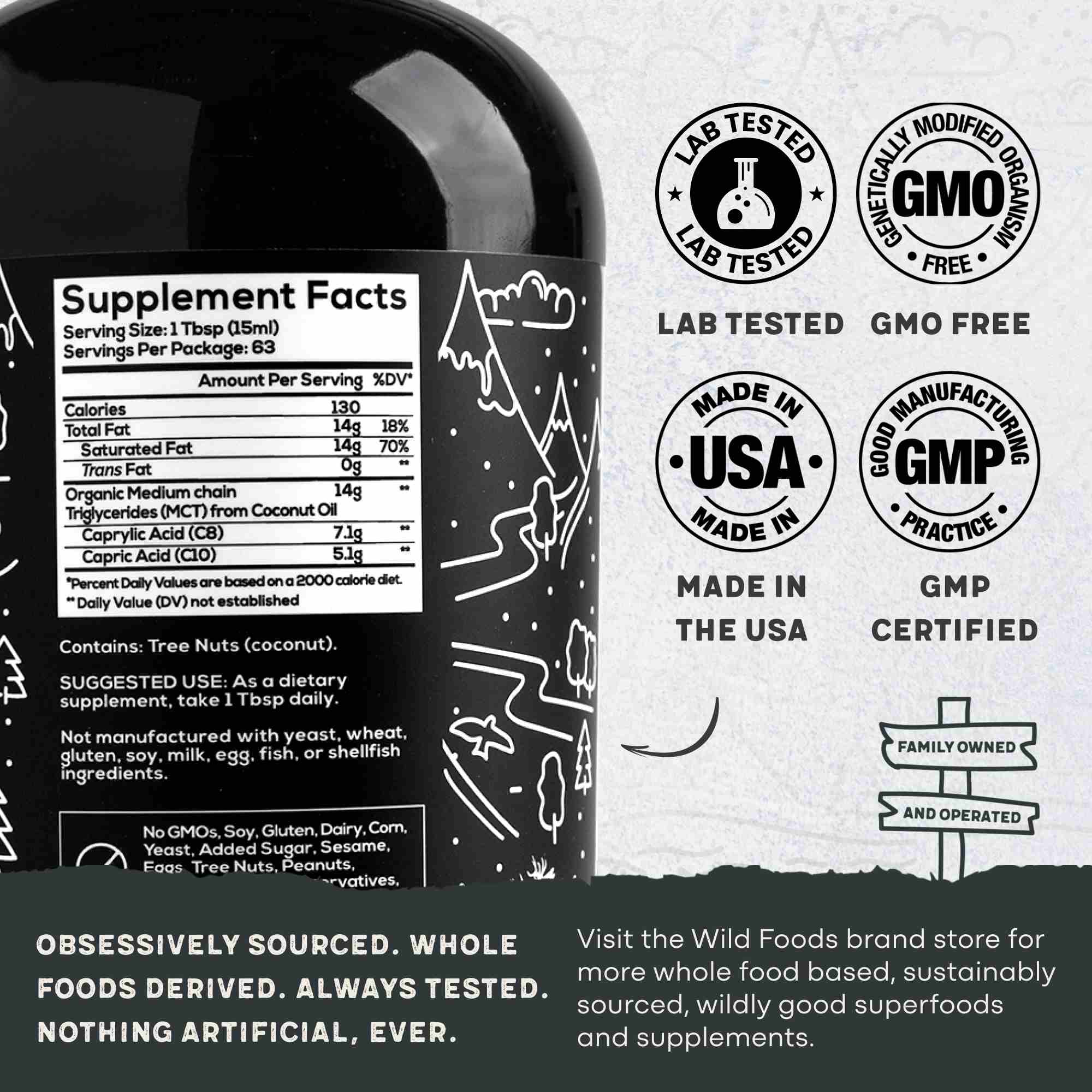 Wild MCT Oil - Brain & Body Fuel