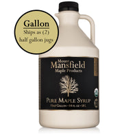 Organic Pure Vermont Maple Syrup – Plastic Jug