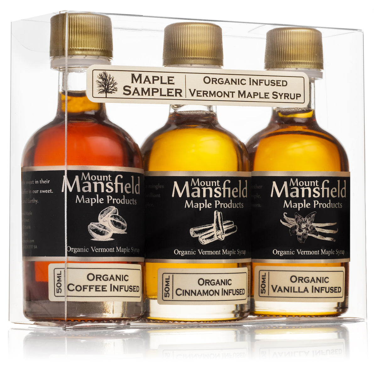 Infused Vermont Maple Syrup – 3 Pack Sampler Set