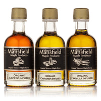 Infused Vermont Maple Syrup – 3 Pack Sampler Set