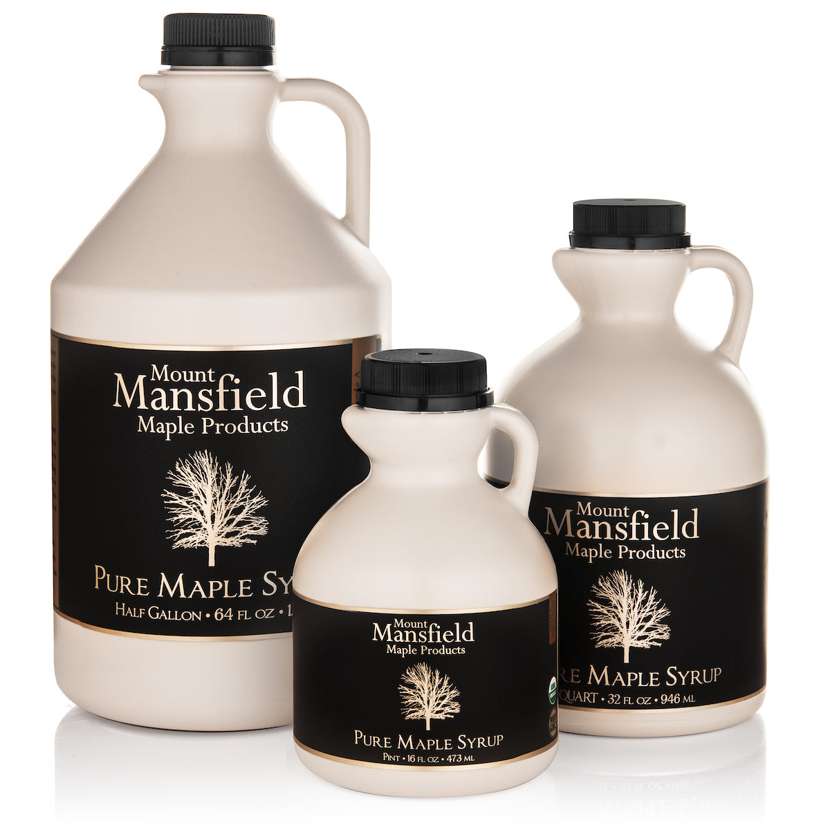 Organic Pure Vermont Maple Syrup – Plastic Jug