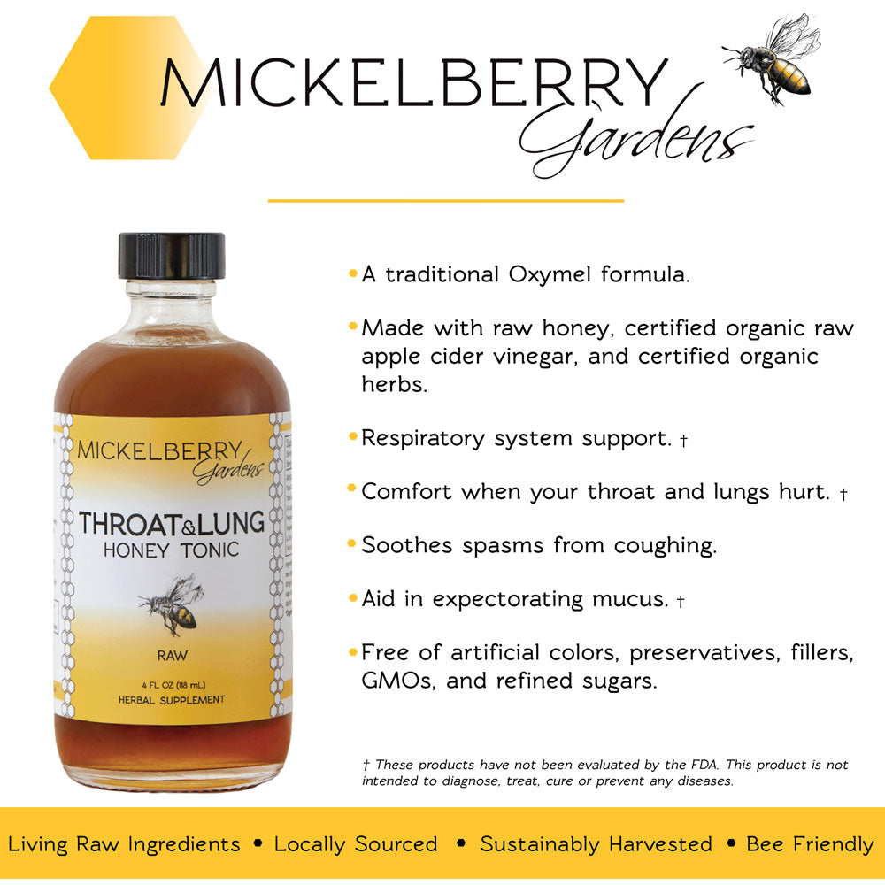 Throat and Lung Honey Tonic