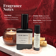 Midnight Psalm – Naturally-Derived Perfume (Rosemary • Black Sea Salt • Cedar Smoke)