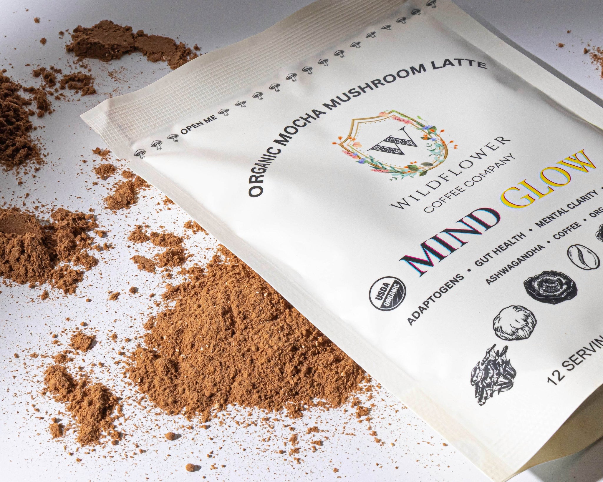 Mind Glow Organic Mushroom Coffee