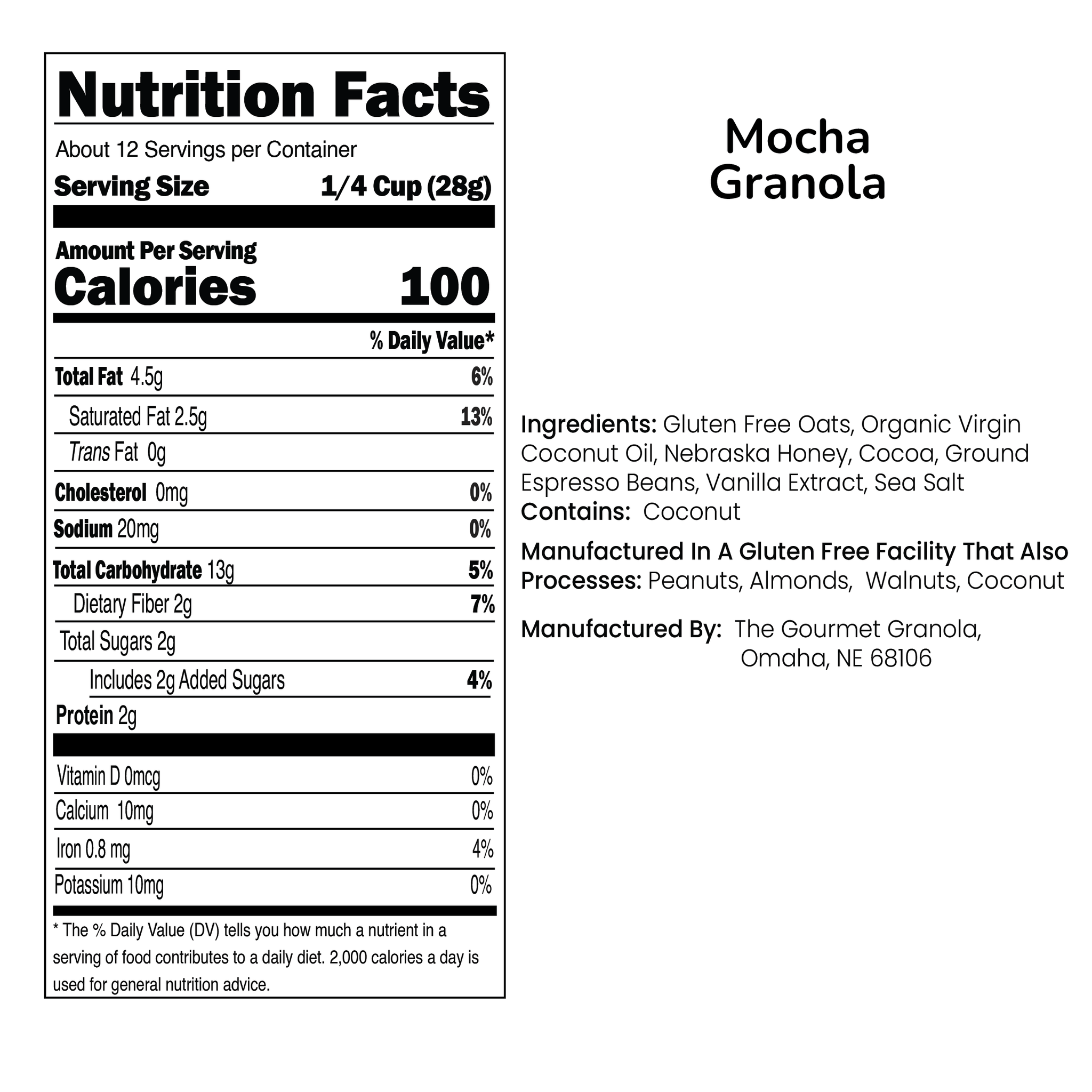 Mocha Granola