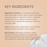 Muscle Ease Organic Lotion with Magnesium