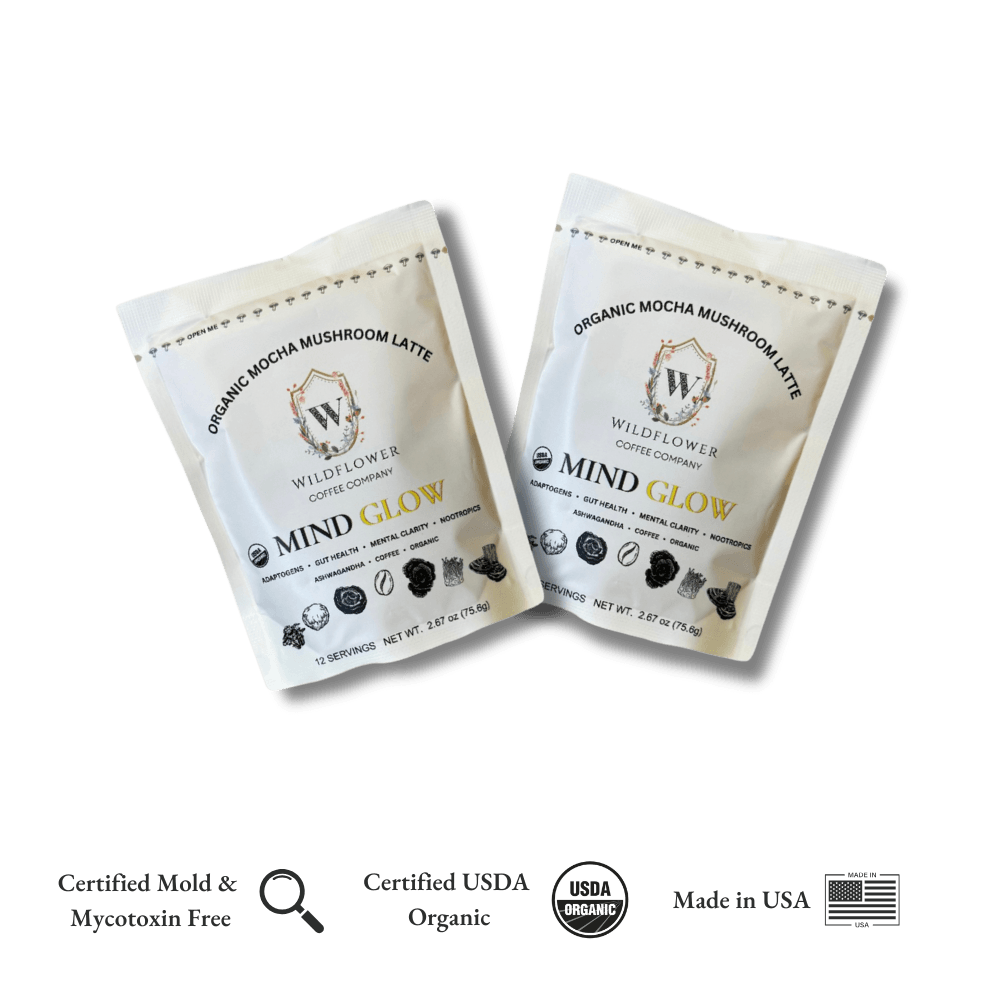 Mind Glow Organic Mushroom Coffee
