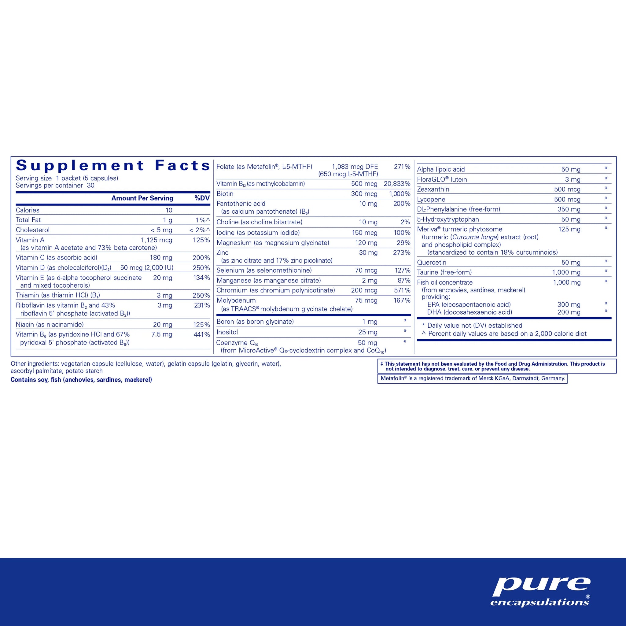 NeuroMood Pure Pack, 30 Servings