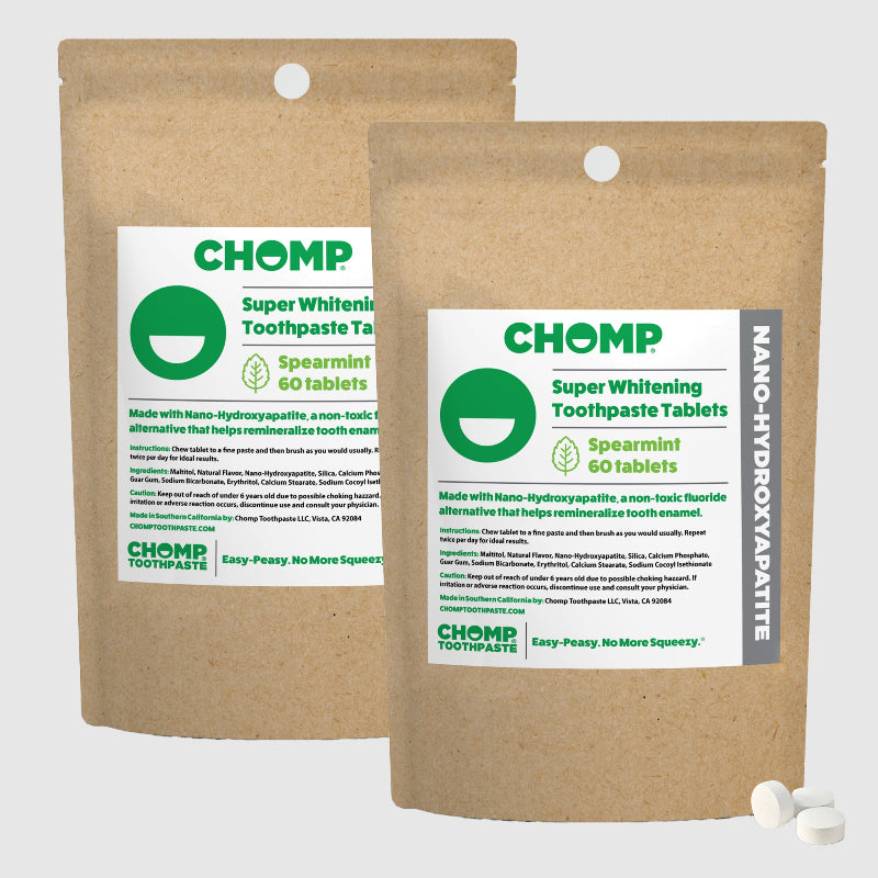 Super Whitening Spearmint NHAP Toothpaste Tablets Refill