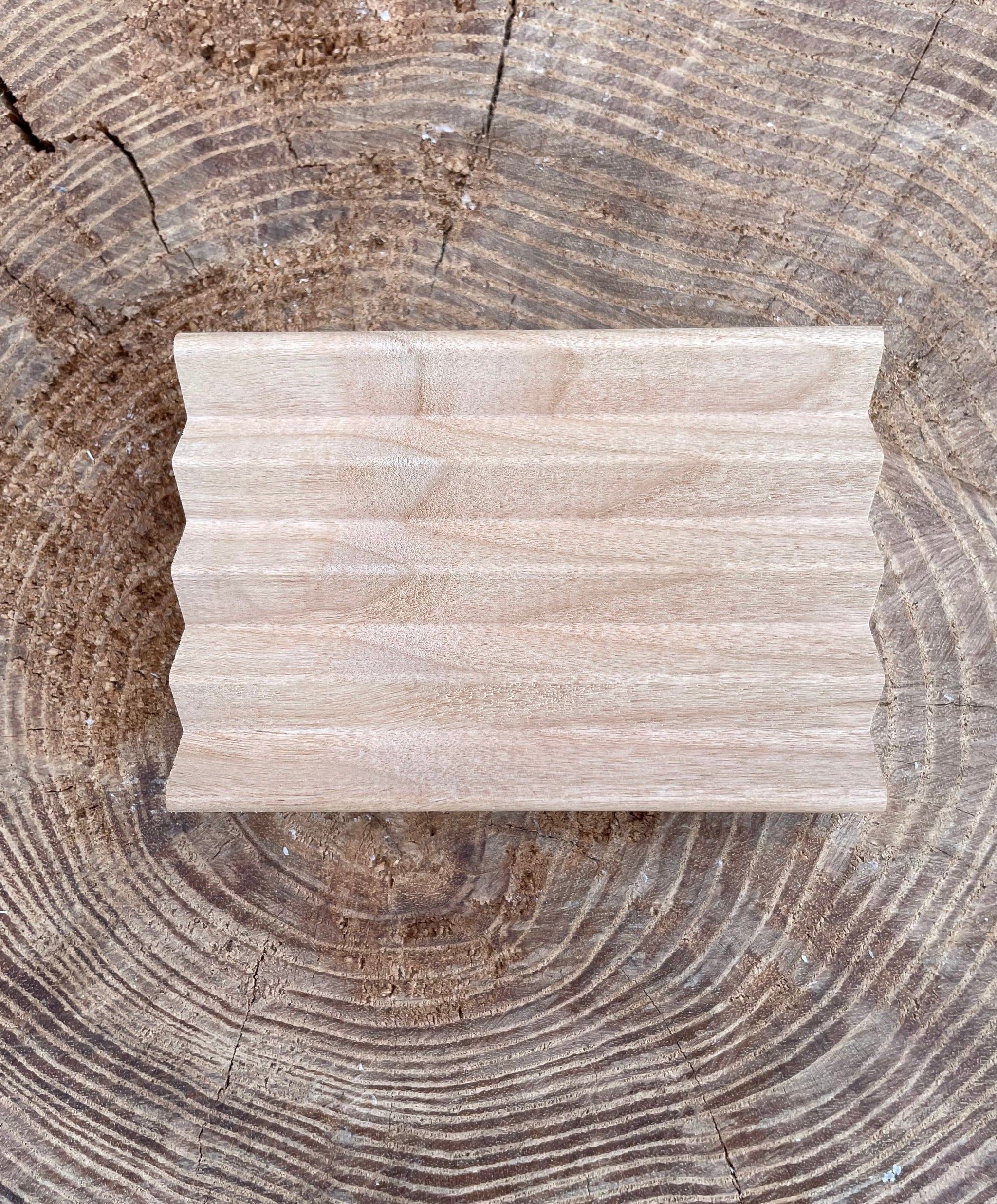 Natural Red Alder Wood Soap Dish