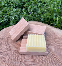 Natural Red Alder Wood Soap Dish