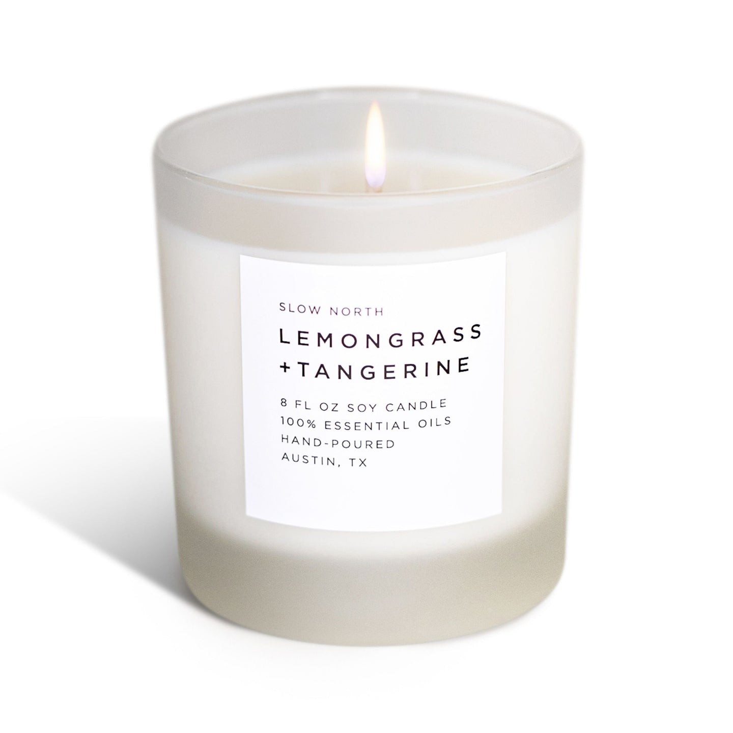 Lemongrass + Tangerine - Signature  Soy Wax Candle