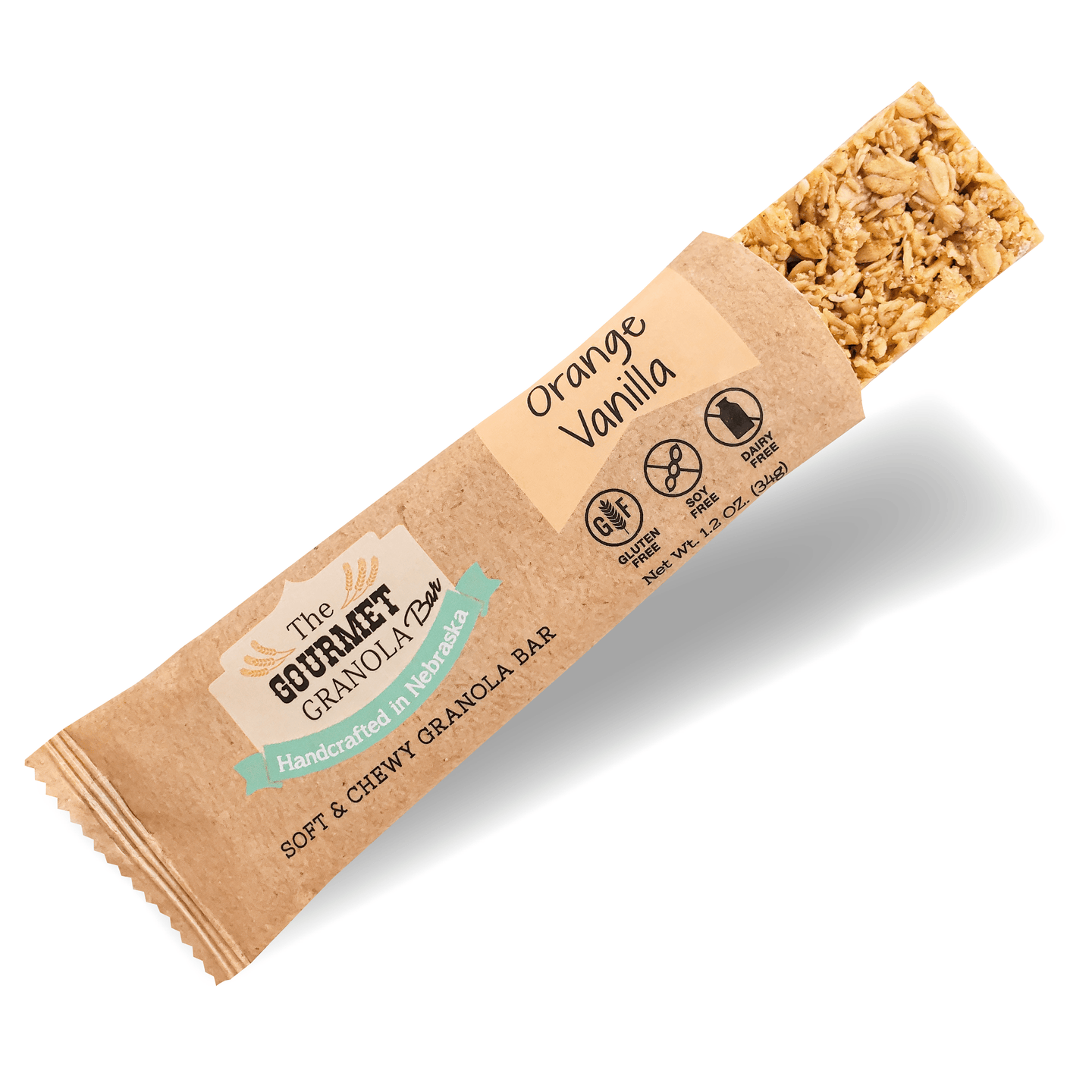 Orange Vanilla Granola Bars