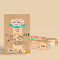 Orange Vanilla Granola Bars