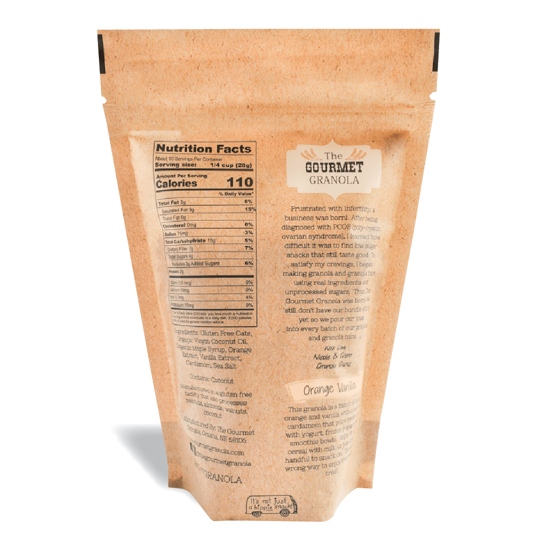 Orange Vanilla Granola