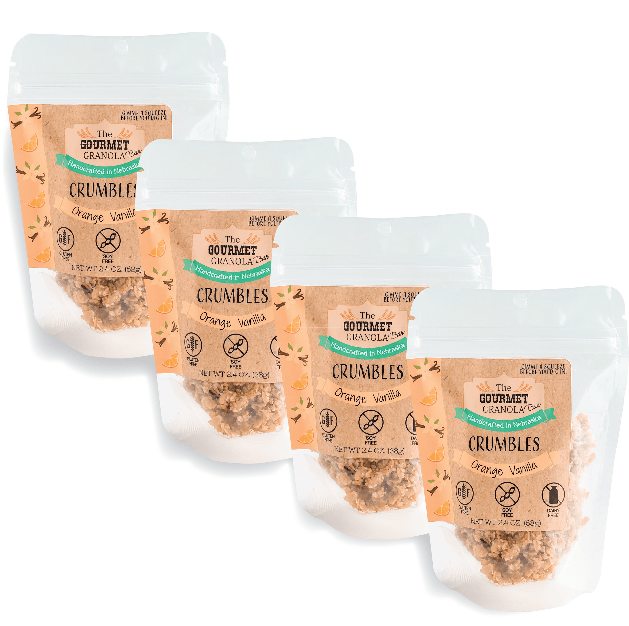 Orange Vanilla Crumbles