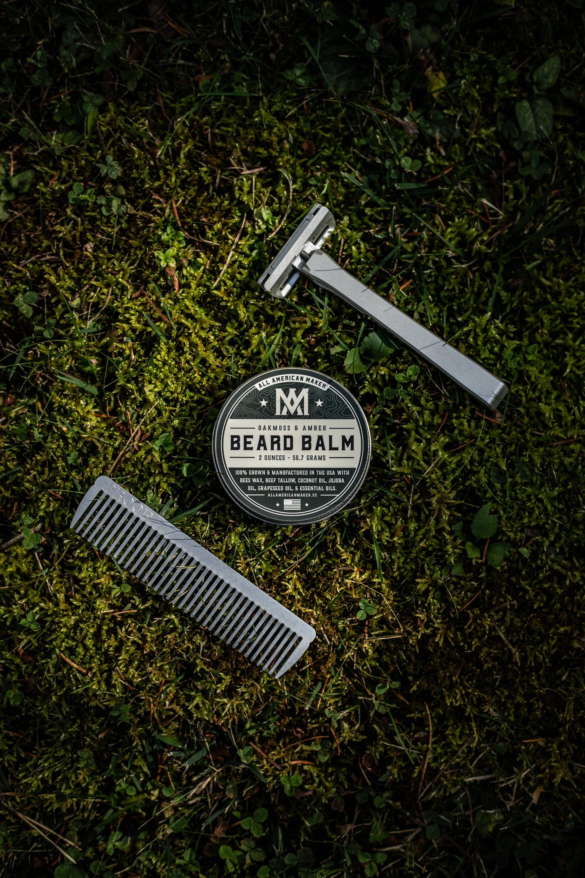 Oakmoss & Amber : Beard Balm
