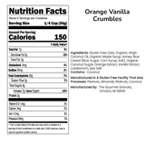 Orange Vanilla Crumbles