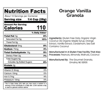 Orange Vanilla Granola