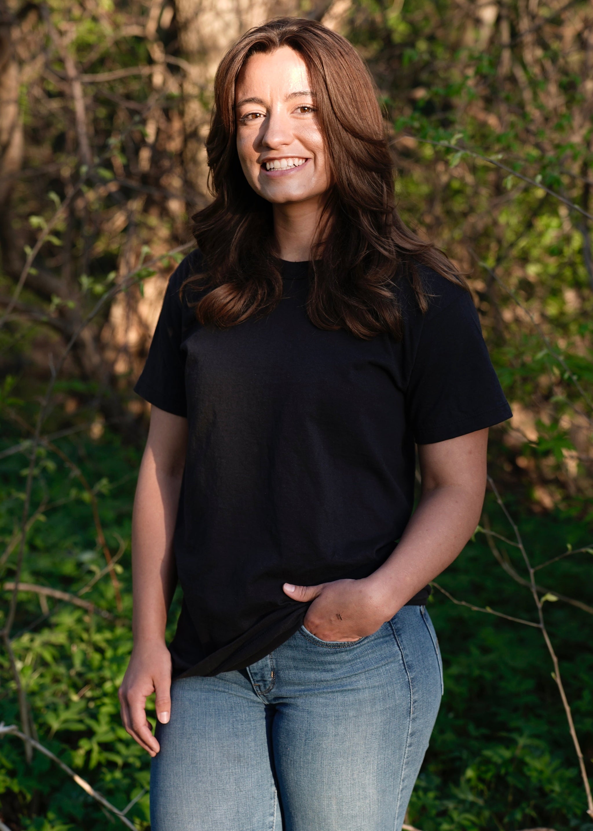 Unisex Black Organic Cotton Short Sleeve T-Shirt