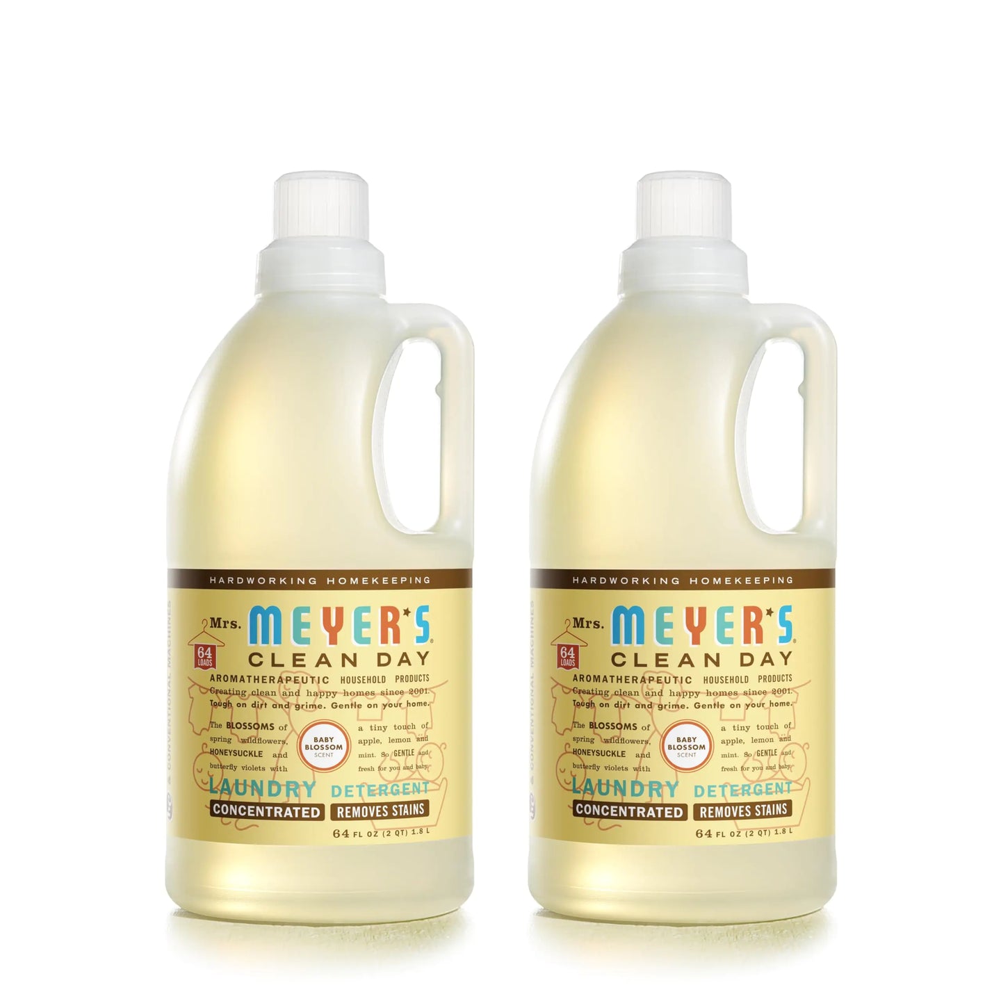 Baby Blossom Laundry Detergent - 2 Pack