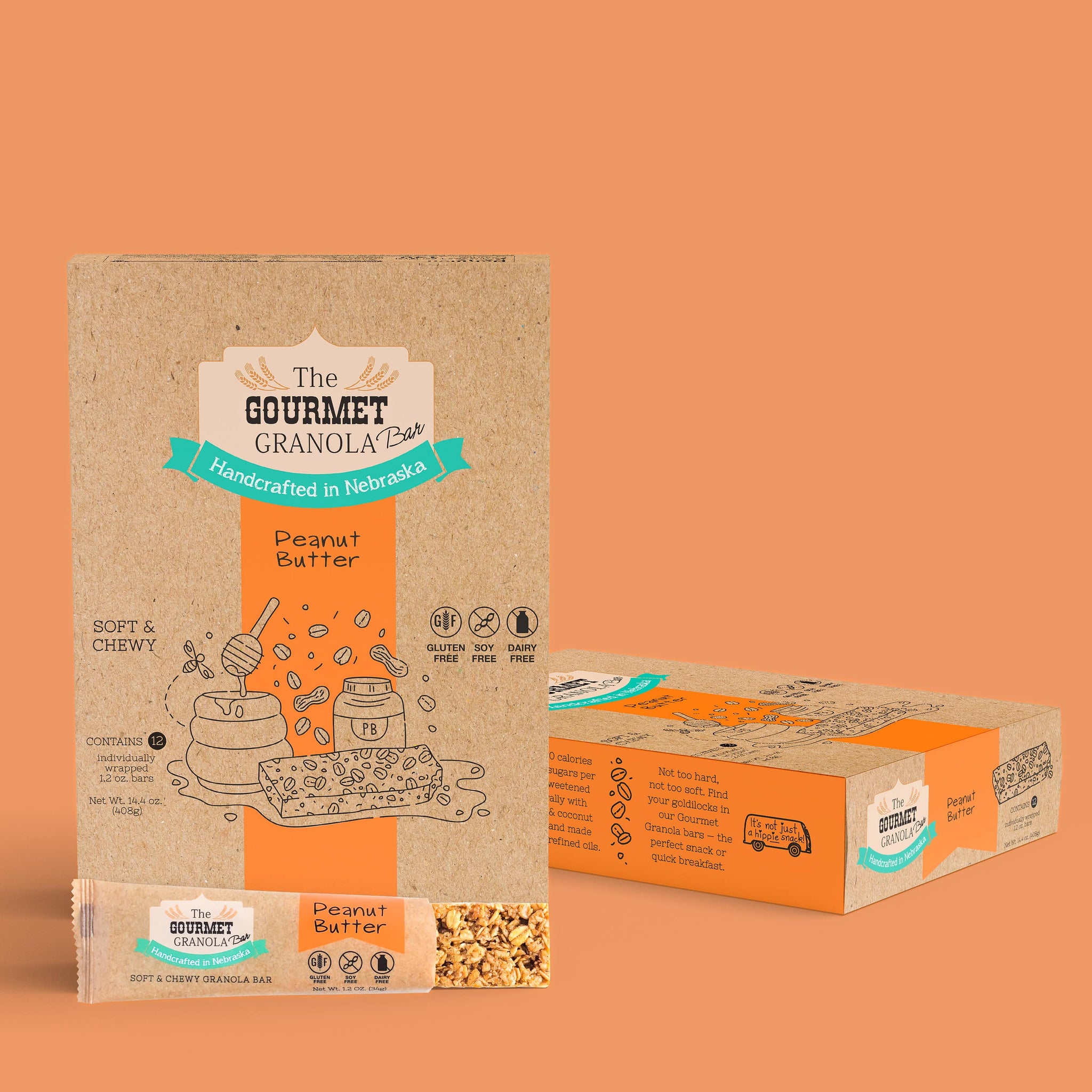 Peanut Butter Granola Bars