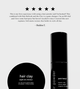 Hair Styling Clay + Powder Duo
