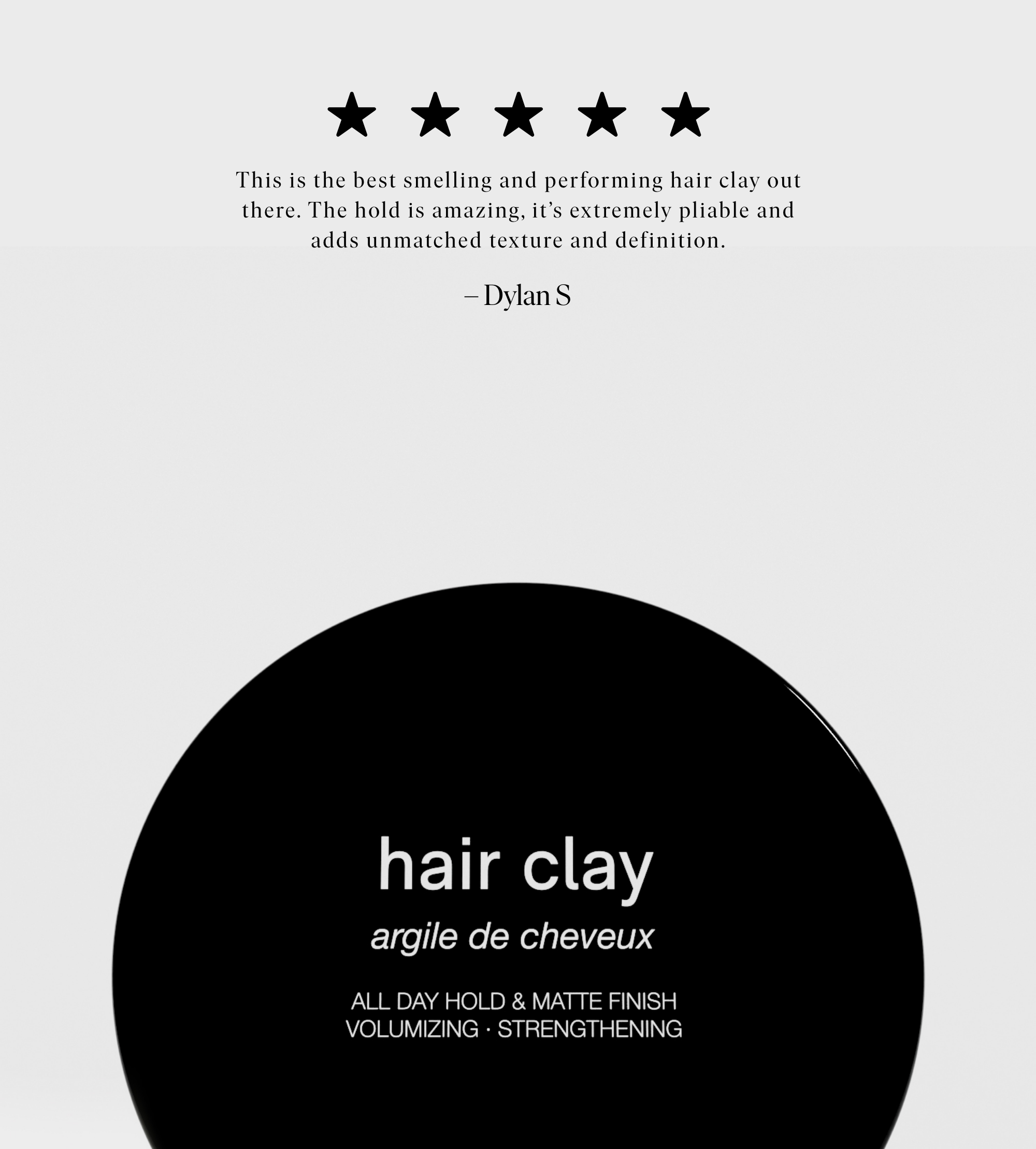 Hair Styling Clay