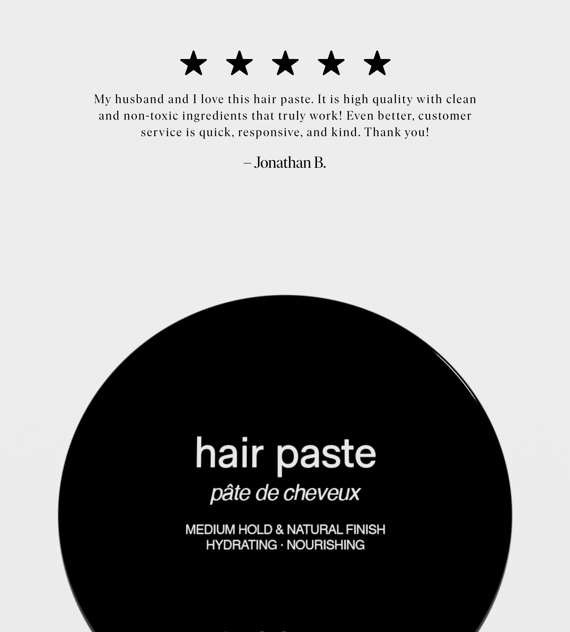 Hair Styling Paste