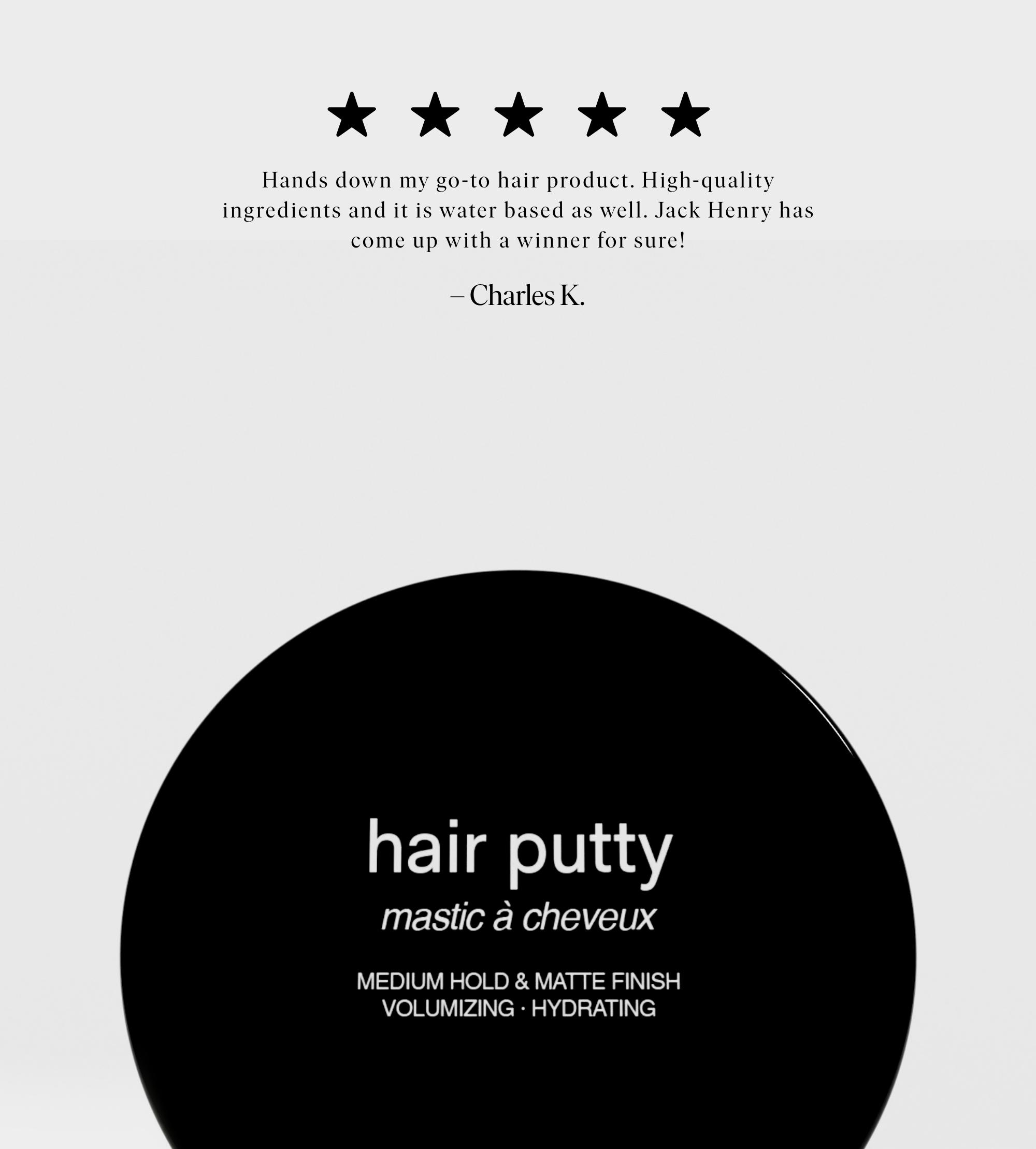Hair Styling Putty