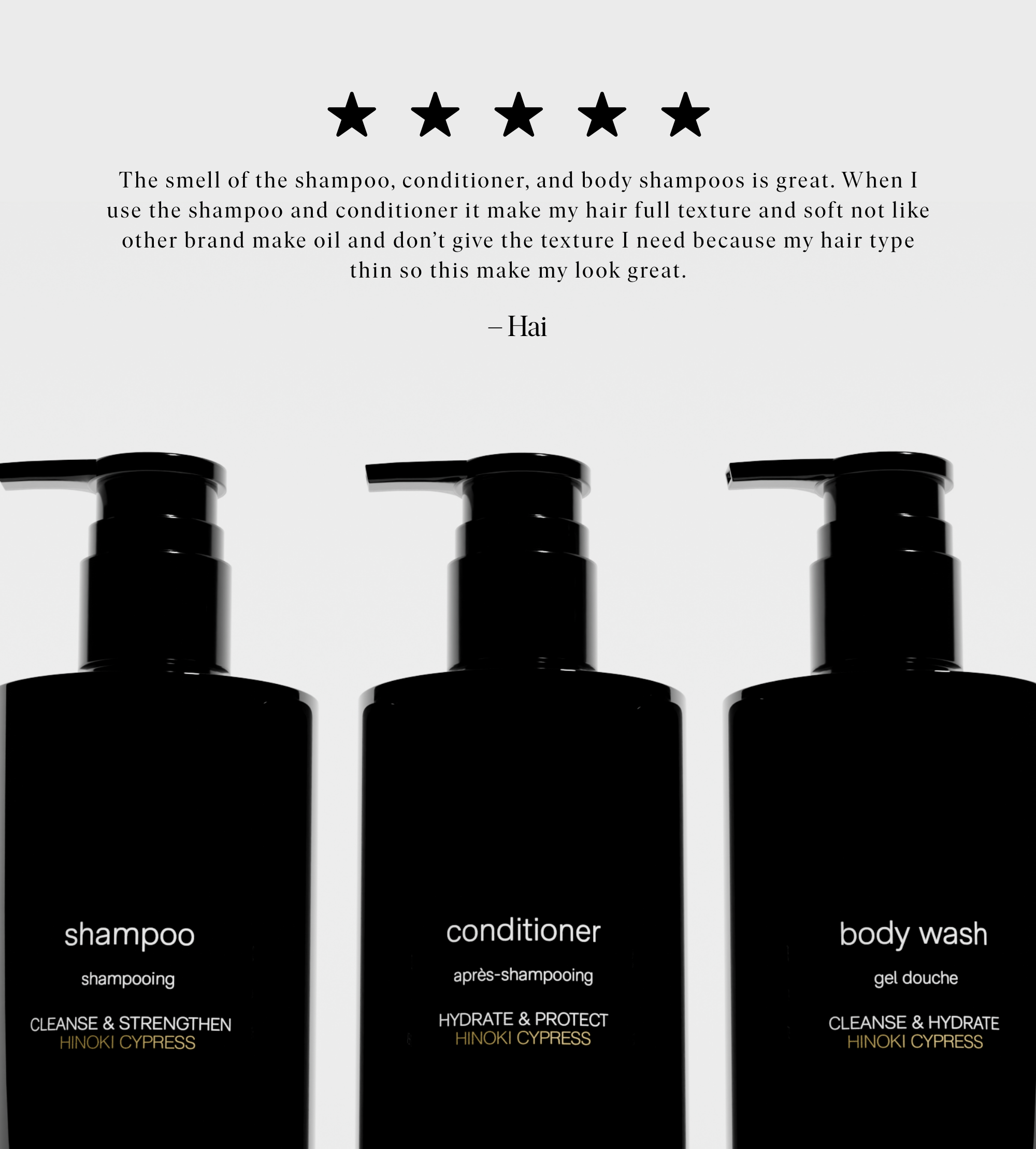 Shower Trio Set