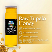 Raw Tupelo Honey Glass Jar