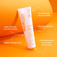 SPF 50+ Baby Mineral Sunscreen, 3oz