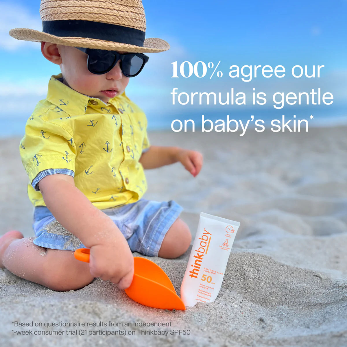 SPF 50+ Baby Mineral Sunscreen, 3oz