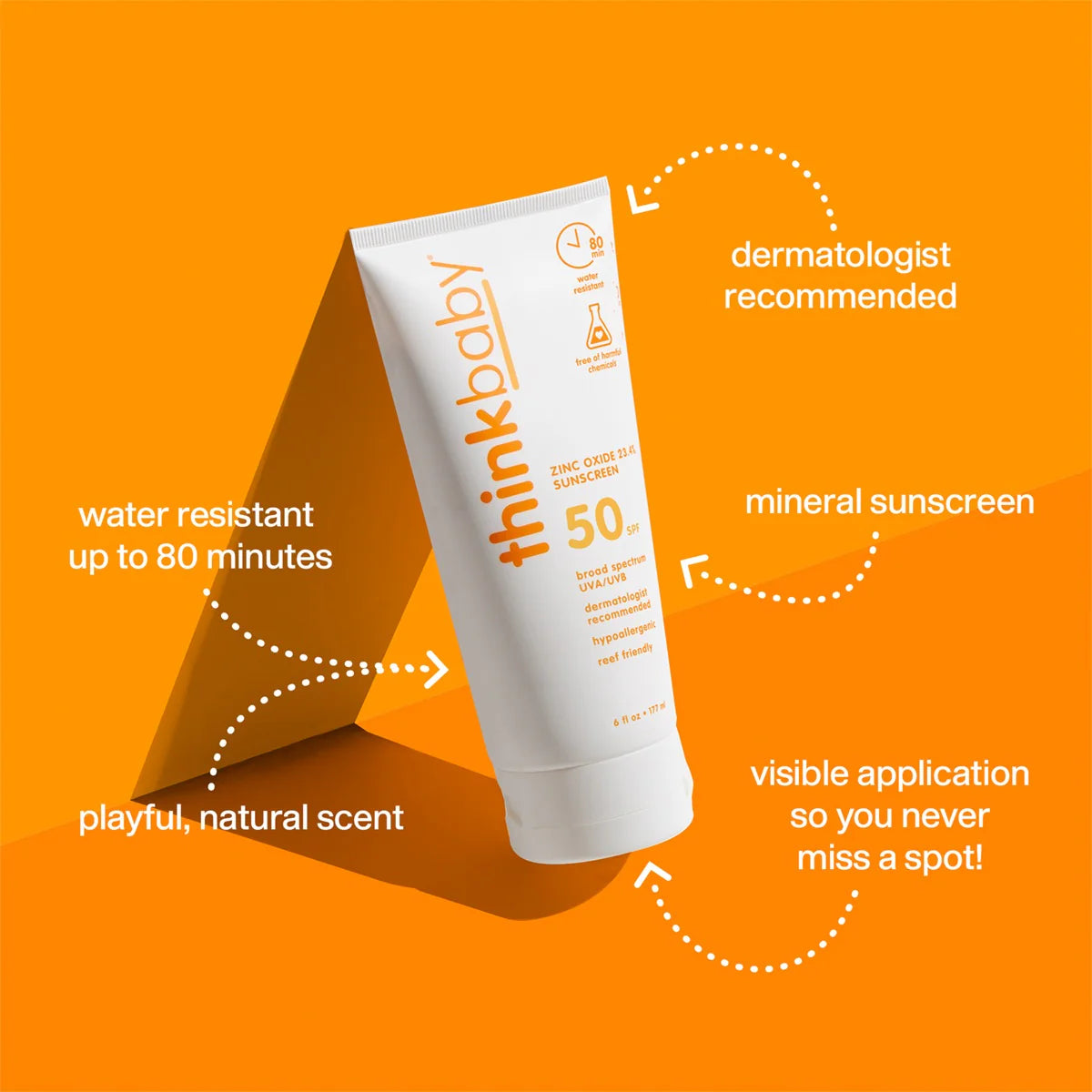 SPF 50+ Baby Mineral Sunscreen, 6oz