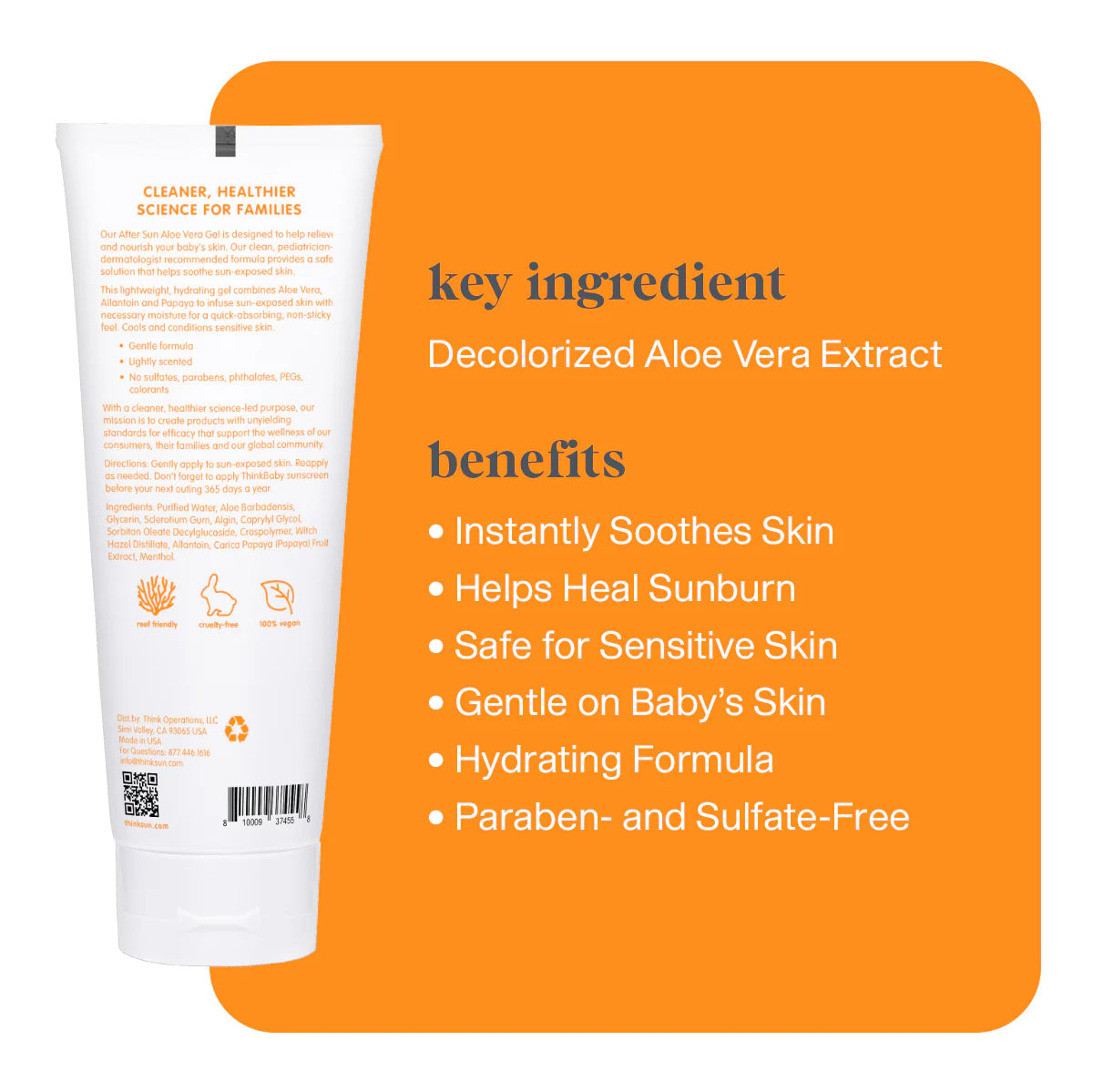 After Sun Aloe Vera Gel