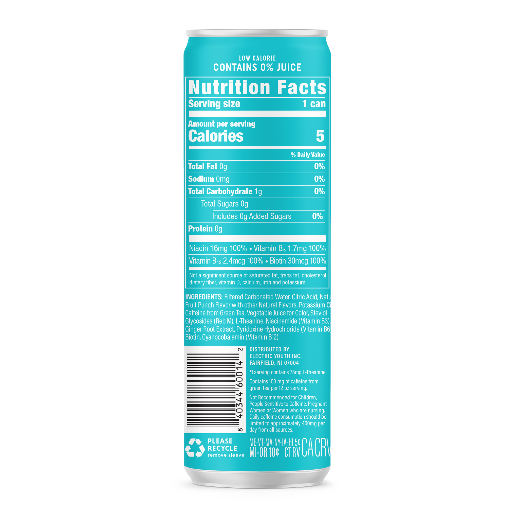 Sparkling Tropical Punch - 12 Pack