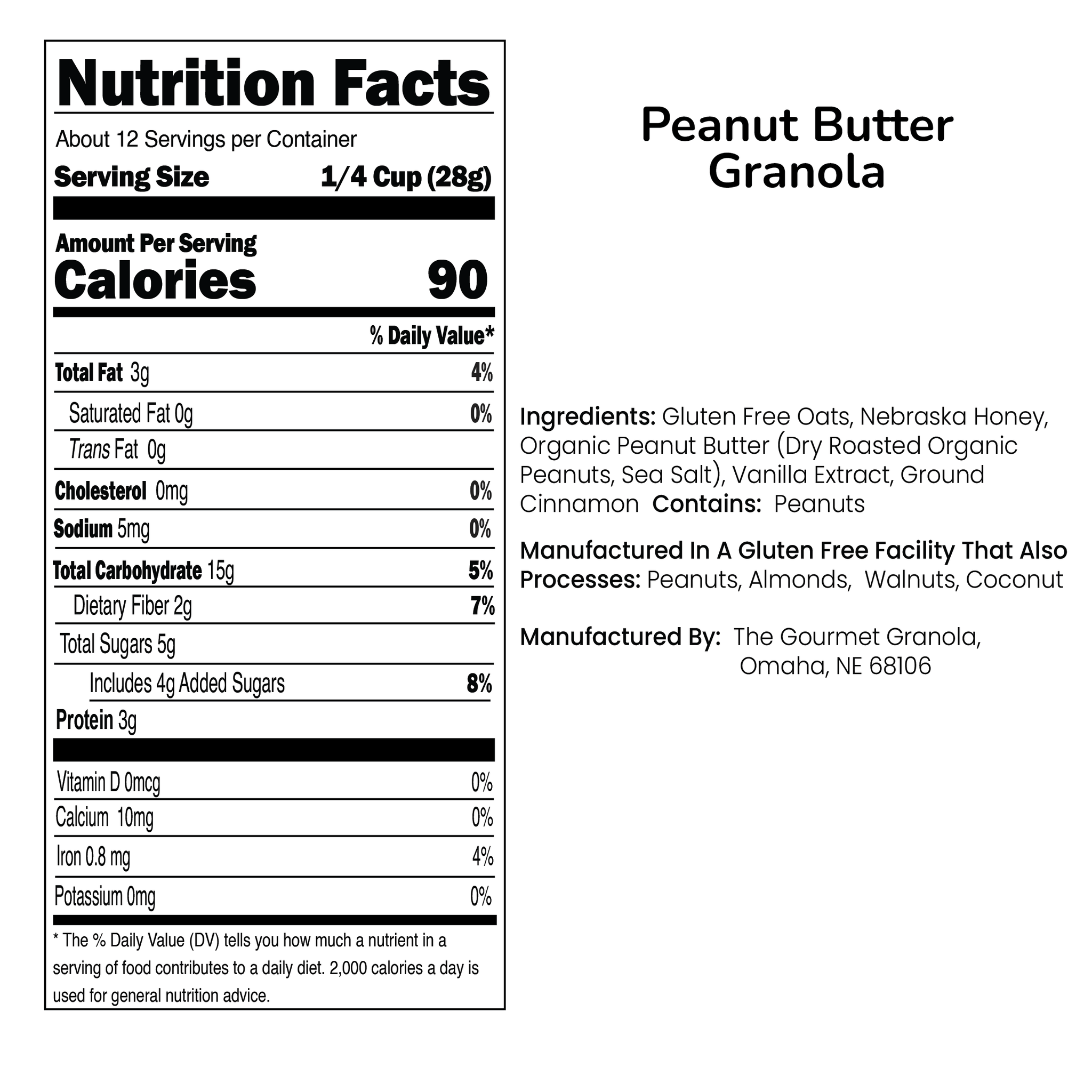 Peanut Butter Granola
