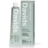 Whitening Antiplaque Fluoride-Free Peppermint Toothpaste - 3 Pack