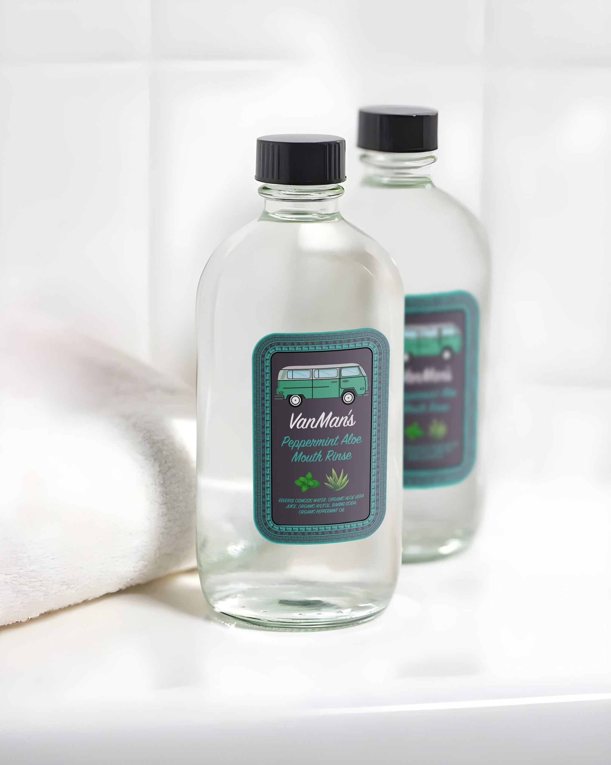 Peppermint Aloe Mouth Rinse