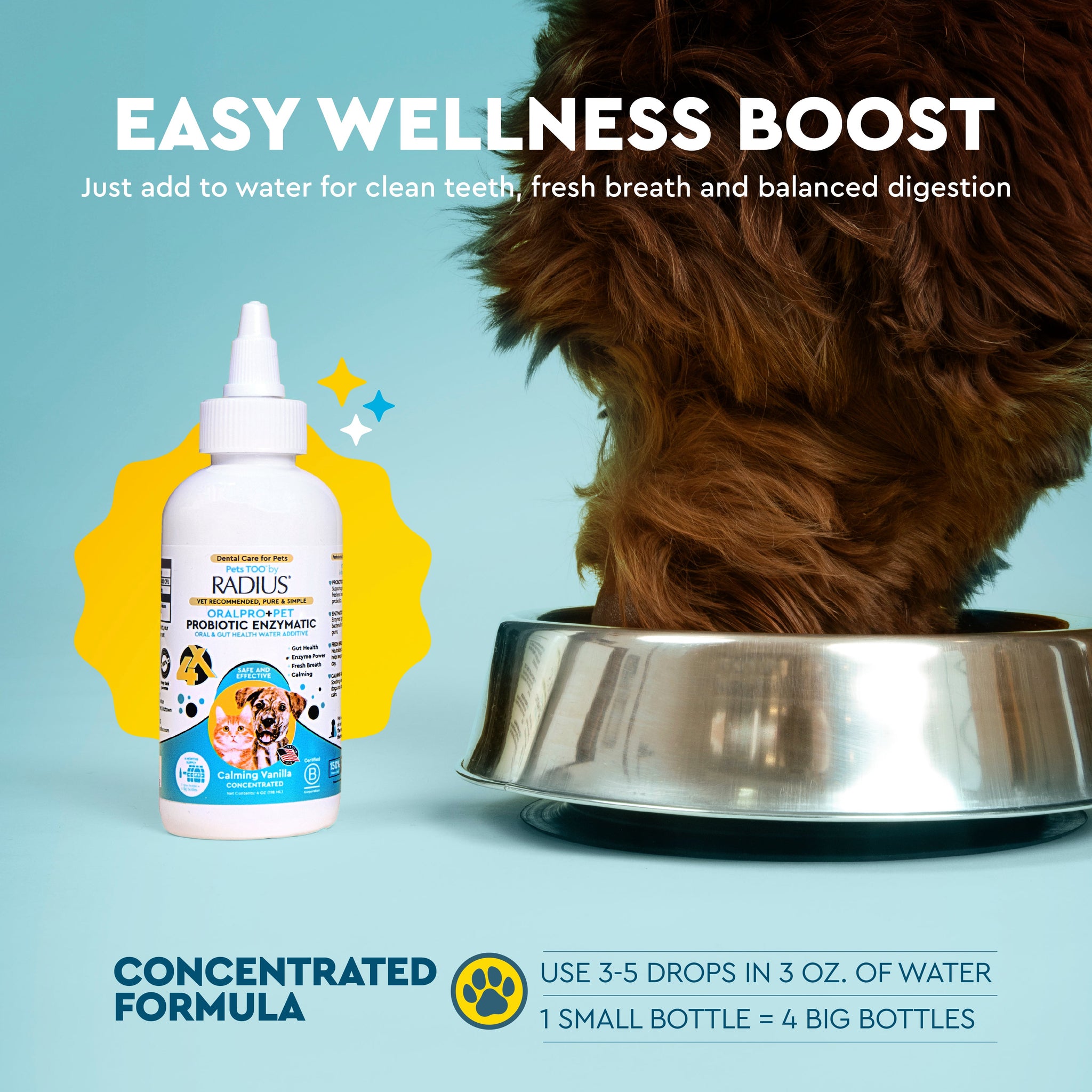 OralPro+ Pet Probiotic Enzymatic Water Additive