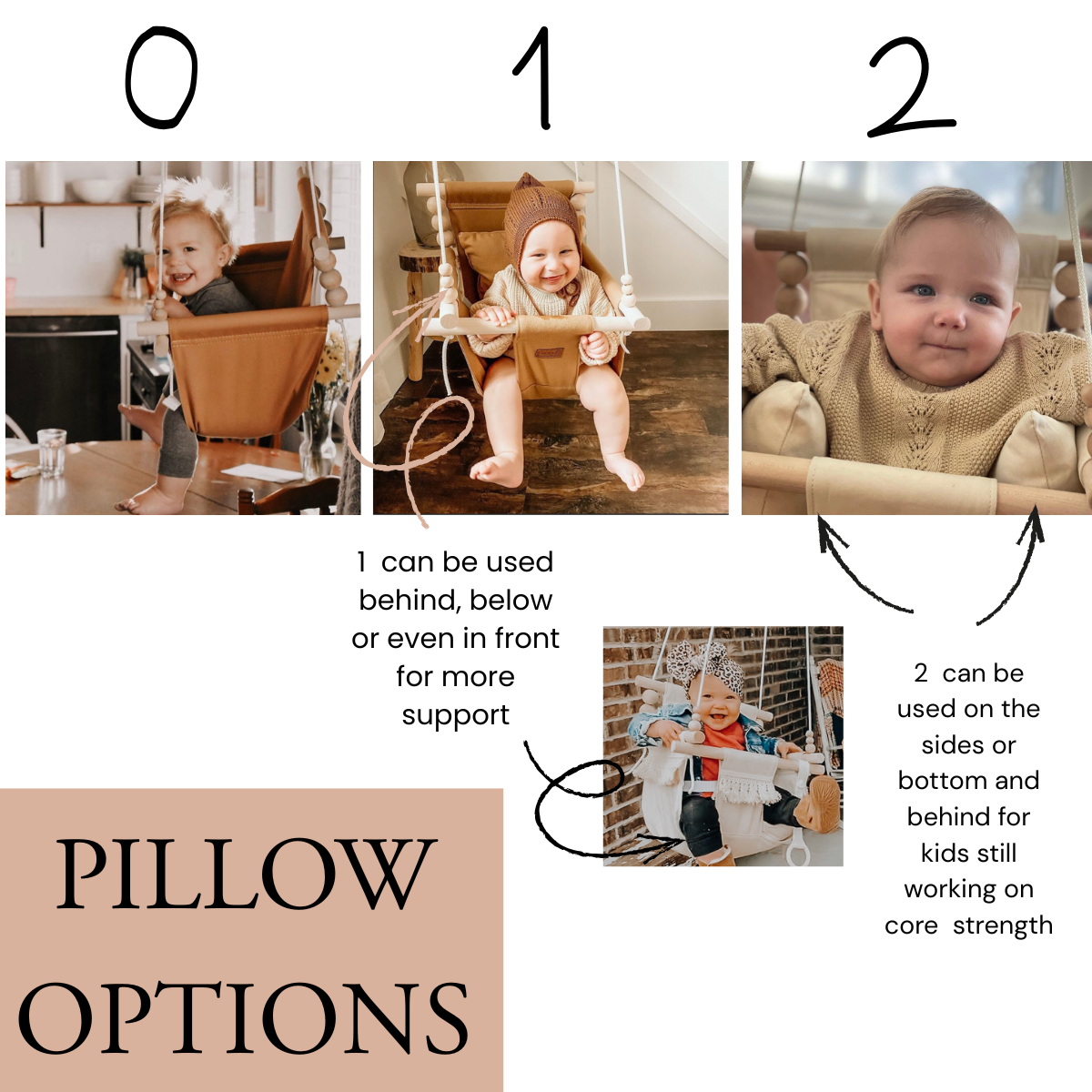 Indoor Swing – Swiss Cross Oatmeal and Black